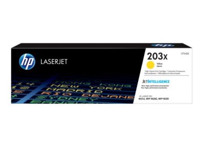 HP 203X Yellow Toner (CF542X) - originální (CF542X)