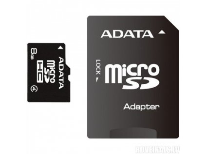 ADATA MicroSDHC (AUSDH8GCL4-RA1)
