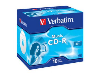 Verbatim CD-R Live it! 80MIN AUDIO 10-PACK (43365)