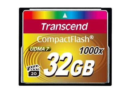 Transcend CompactFlash 32GB 1000x (TS32GCF1000)
