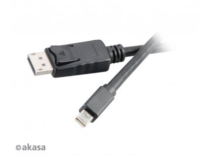 AKASA kabel Mini DisplayPort - DisplayPort, 2m