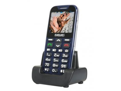 EVOLVEO EasyPhone XD EP-600-XDL modrý (EP-600-XDL)