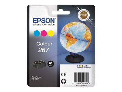 Epson Singlepack Colour 267 inkoustová cartridge barevná - originál (C13T26704010)