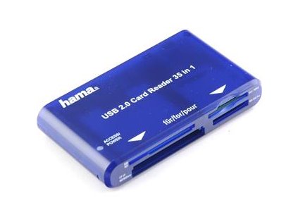 HAMA čtečka karet USB 2.0 35 v 1 (55348) (55348)