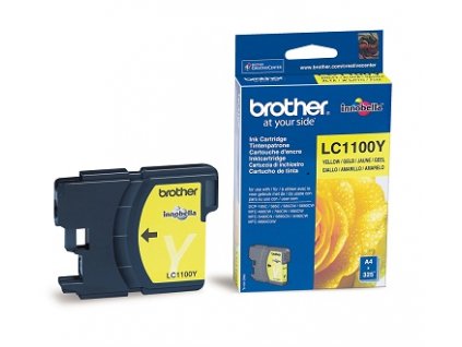 Brother inkoust LC-1100Y yellow (325 stran) - originální (LC1100Y)