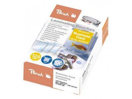 Peach Laminovací fólie vizitka 125mic, 100ks
