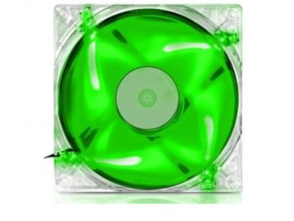 EVOLVEO ventilátor 140mm, LED zelený (FAN 14 GREEN)