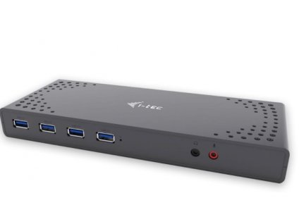 i-tec USB 3.0 / USB-C 5K Univerzální dual dokovací stanice (CADUAL4KDOCK)