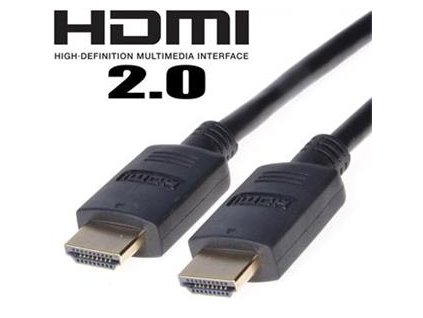HDMI 2.0 High Speed + Ethernet kabel, zlacené konektory, 7,5m (kphdm2-7)