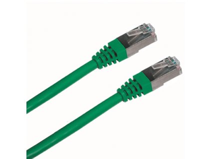 DATACOM PATCH KABEL FTP CAT5E 1m zelený stíněný (15814)