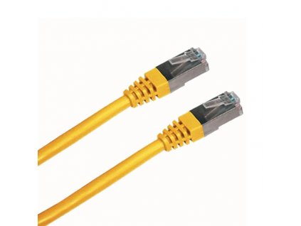 DATACOM PATCH KABEL FTP CAT5E 1m žlutý stíněný