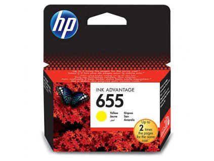HP 655 Yellow CZ112AE