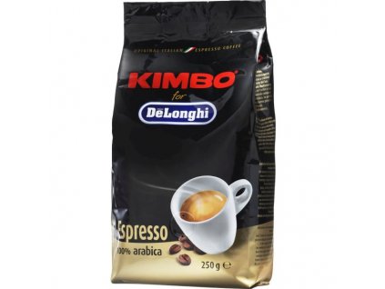DeLonghi Kimbo 100% Arabica Zrnková káva, 250 g