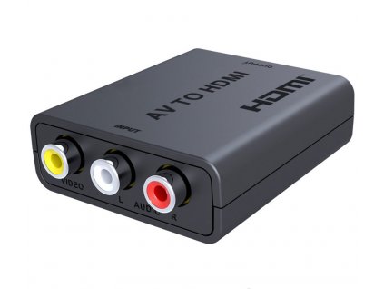 Převodník AV kompozitního signálu a stereo zvuku na HDMI 1080P (khcon-47)