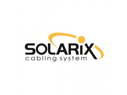 SOLARIX spojka panelová, CAT5E, UTP, 8p8c, RJ45/RJ45 (KRJ45/5S)
