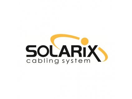 SOLARIX spojka panelová, CAT5E, UTP, 8p8c, RJ45/RJ45