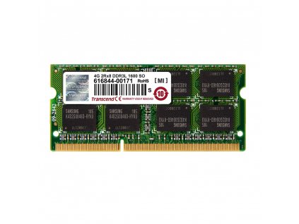 Transcend 4GB DDR3L SODIMM 1600MHz CL11 (TS512MSK64W6H)