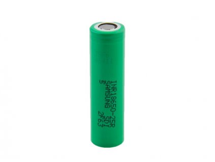 Nabíjecí průmyslová baterie 18650 Samsung 2500mAh 3,7V Li-Ion (INR18650-25R)