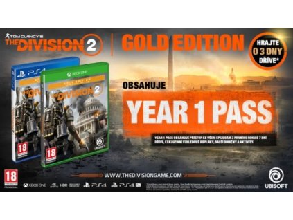 Xbox One - Tom Clancy's The Division 2 Gold Edition