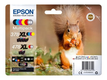 Epson 478XL Multipack - originál (C13T379D4010)