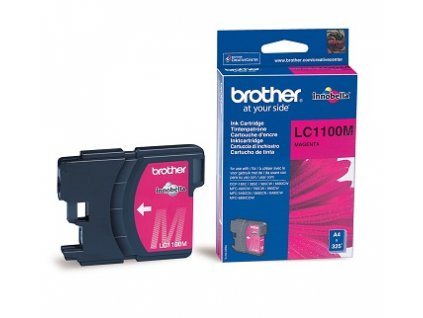 Brother inkoust LC-1100M magenta (325 stran) - originální (LC1100M)