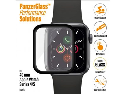 PanzerGlass SmartWatch pro Apple Watch 4/5 44 mm černé celolepené