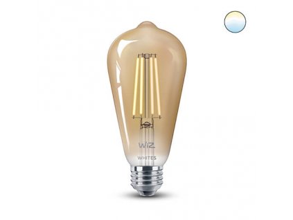 WiZ Wifi chytrá žárovka filament ST64 E27 WZE21016411-A