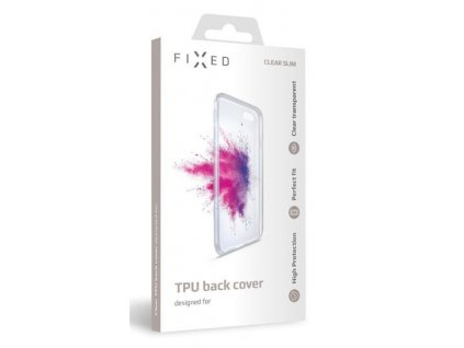 TPU gelové pouzdro FIXED pro Huawei P40 Lite e, čiré