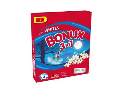 Bonux prací prášek White Lilac 4 PD/0,3kg