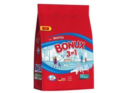 Bonux prací prášek White Polar Ice Fresh 20 PD/1,5kg