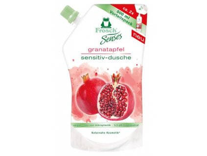 Frosch EKO Sprchový gel Granátové jablko - náhradní náplň (500ml)
