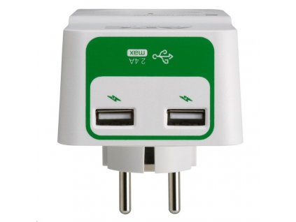 APC Essential SurgeArrest 1 česká zásuvka, 2portová USB nabíječka