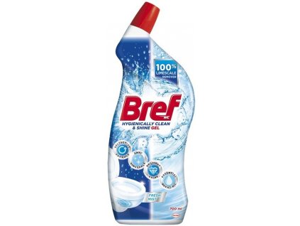 Bref WC čistič Hygiene Gel Fresh 700ml
