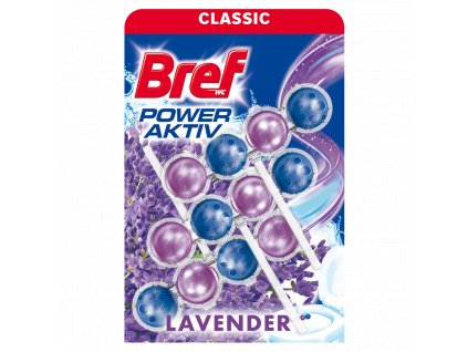 Bref WC blok Power Active Lavender 3x50g
