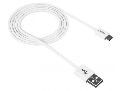 CANYON Jednoduchý Sync&Charge kabel Micro USB CNE-USBM1W