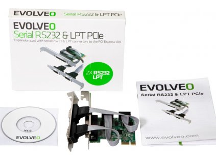 EVOLVEO SERIAL RS232 & LPT PCIE