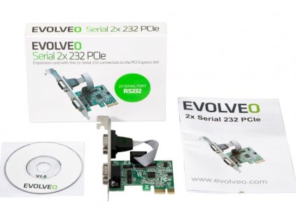 EVOLVEO 2X SERIAL 232 PCIE