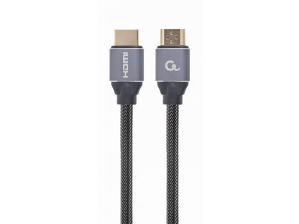 Gembird Cablexpert kabel HDMI 2.0, 1m, opletený (CCBP-HDMI-1M)
