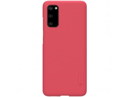 Nillkin Super Frosted Zadní Kryt pro Samsung Galaxy S20, Red - červený
