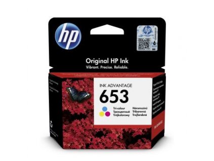HP 653 Color (3YM74AE) - originální