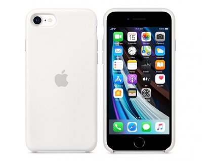 APPLE iPhone SE Silicone Case - White (mxyj2zm/a)