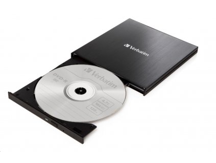 VERBATIM externí mechanika DVD-RW Rewriter USB-C, černá (43886)