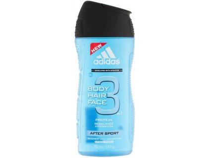 Adidas 3in1 After Sport Perfumed Shower Gel 250 ml