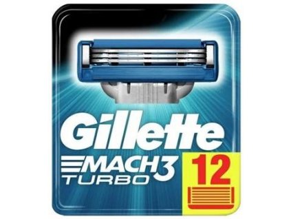 Gillette Mach 3 Turbo 12ks
