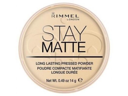 Rimmel London Stay Matte Pressed Powder 14g - 001 Transparent