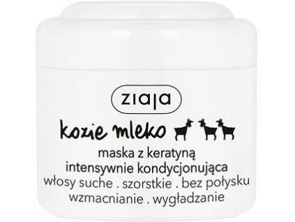 Ziaja Goat's Milk Strengthening Hair Mask With Keratin 200ml