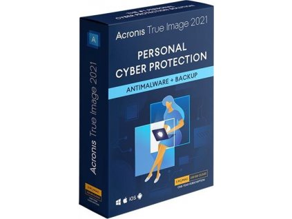 Acronis True Image Advanced Protection Subscription - předplatné na 1 rok, 3 PC, ESD