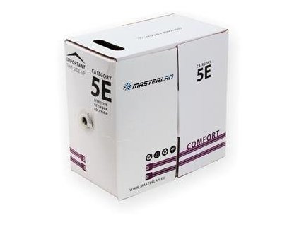 Masterlan Comfort UTP kabel drát Cat5e, LSZH, 24AWG, 305m