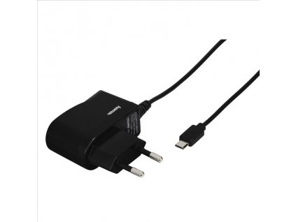 Hama síťová nabíječka s kabelem, micro USB, 5V/1A