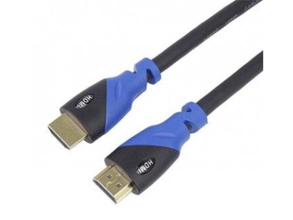 Ultra HDTV 4K@60Hz kabel HDMI2.0 Color+zlacené konektory 0,5m (kphdm2v05)